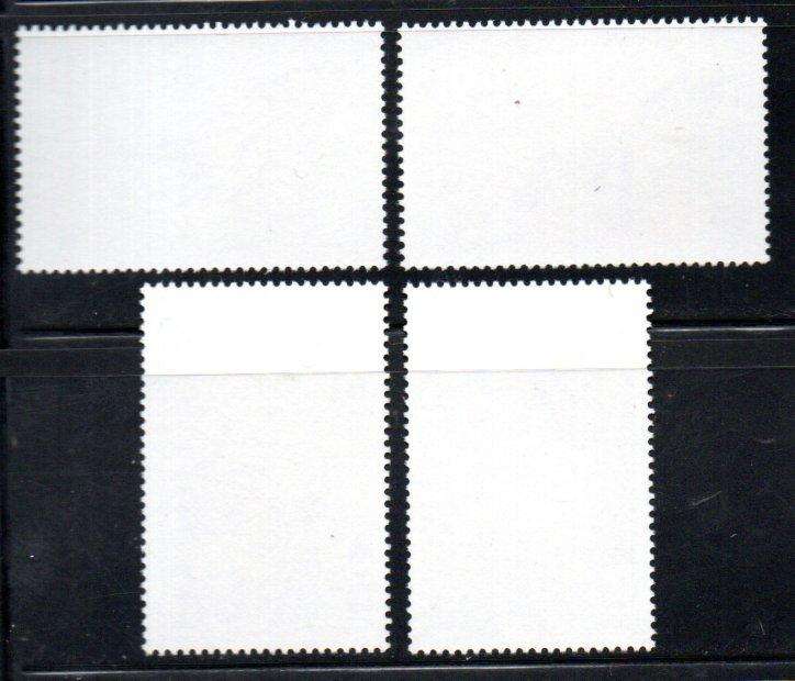 Fiji 1985 butterflies umm set of (x4) singles  SG693-6  CV GBP 11+