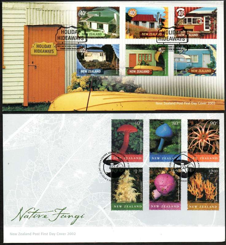 New Zealand 2002/2005 selection of (x13) first day covers - as per scans - great lot - good value.
