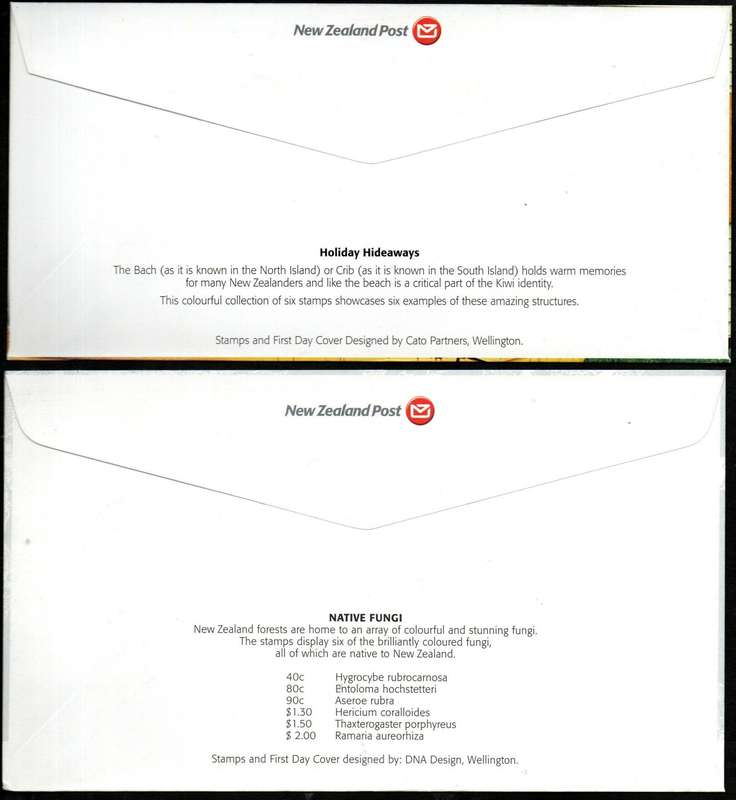 New Zealand 2002/2005 selection of (x13) first day covers - as per scans - great lot - good value.