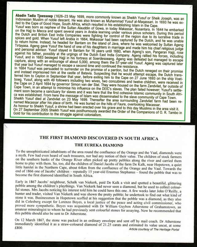 RSA clearance of (x8) privately made covers - as per scans - great items.