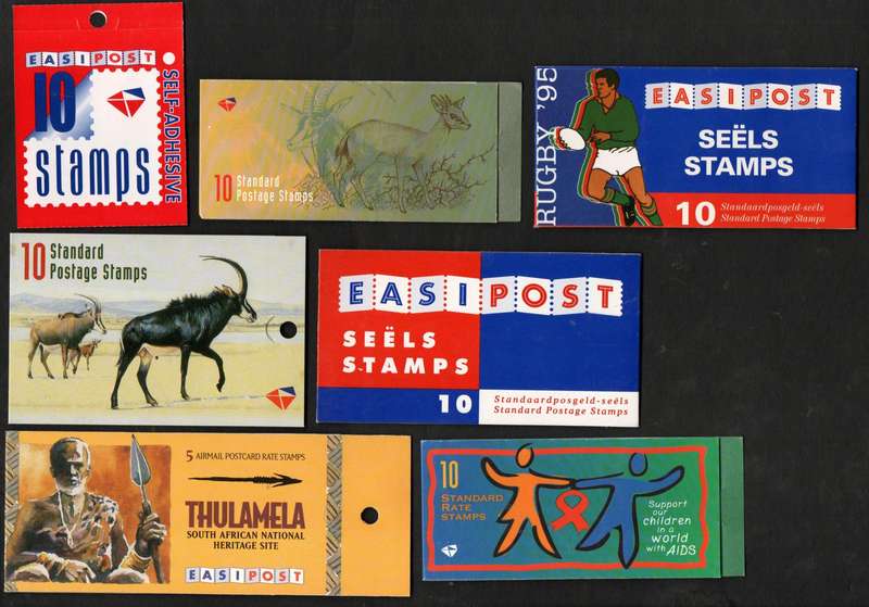 RSA selection of (x12) mint and complete booklets - as per scans - total CV R1600.