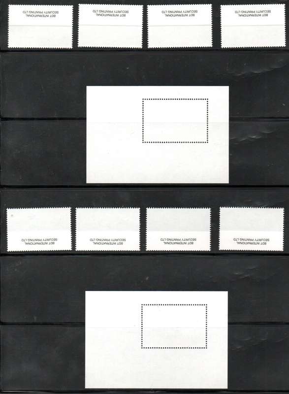 Tristan da Cunha 2011/12 volcano (1st + 2nd series) sets of (x4) + msheets - SG1035-44  CV GBP 32+