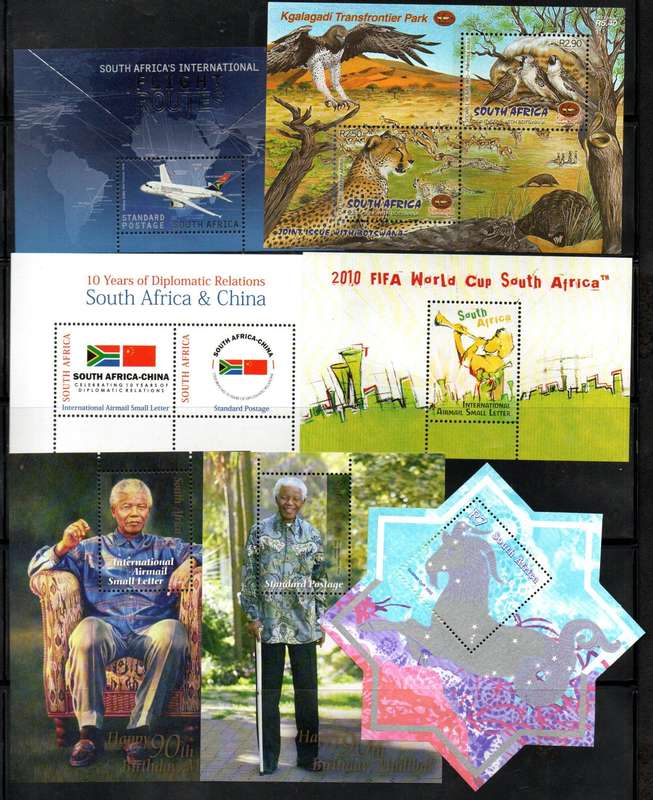 RSA selection of (x50+) umm mini sheets etc - as per scans - good total cv.