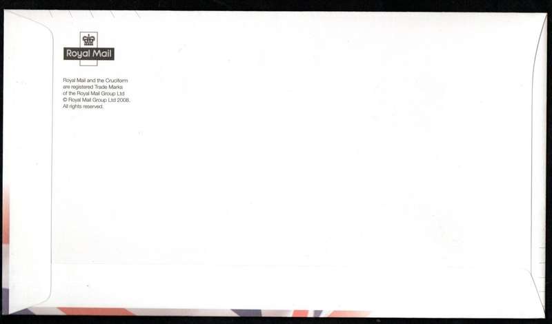 GB 2008 handover of the Olympic flag from Beijing to London first day cover (Tallent's House).
