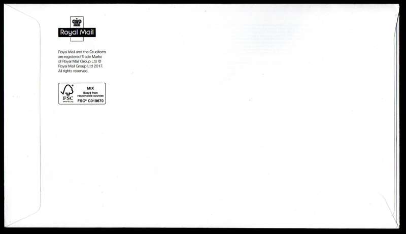 GB 2017 50TH ANNIV OF THE MACHIN DEFINITIVE (X2) FIRST DAY COVERS - CV GBP 24.