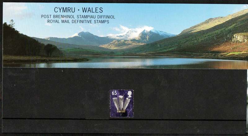GB Wales 2000 Definitive Mint Presentation Pack No 51