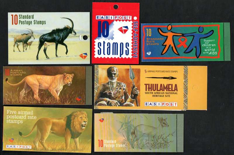 RSA SELECTION OF (X16) MINT AND COMPLETE BOOKLETS - AS PER SCANS - CV R2300+