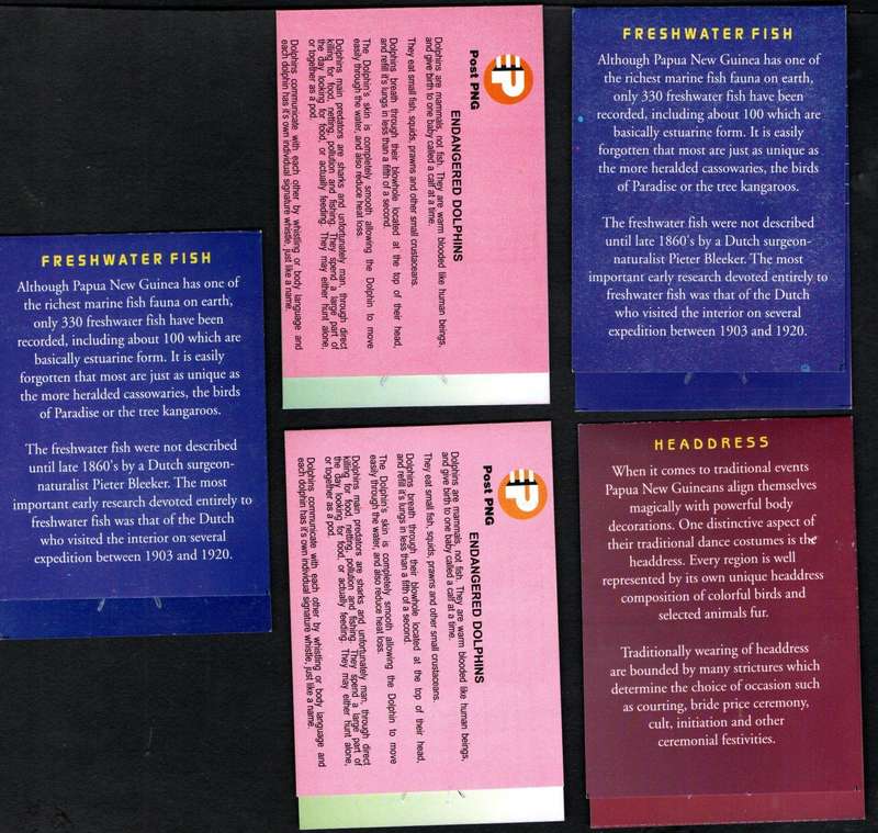 Papua New Guinea Selection of (x5) Booklets