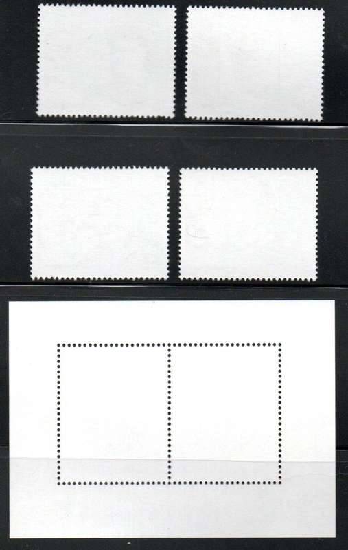 Tristan da Cunha 2007 centenary of scouting umm set of (x4) + mini sheet  SG884-MS888  CV GBP 25+