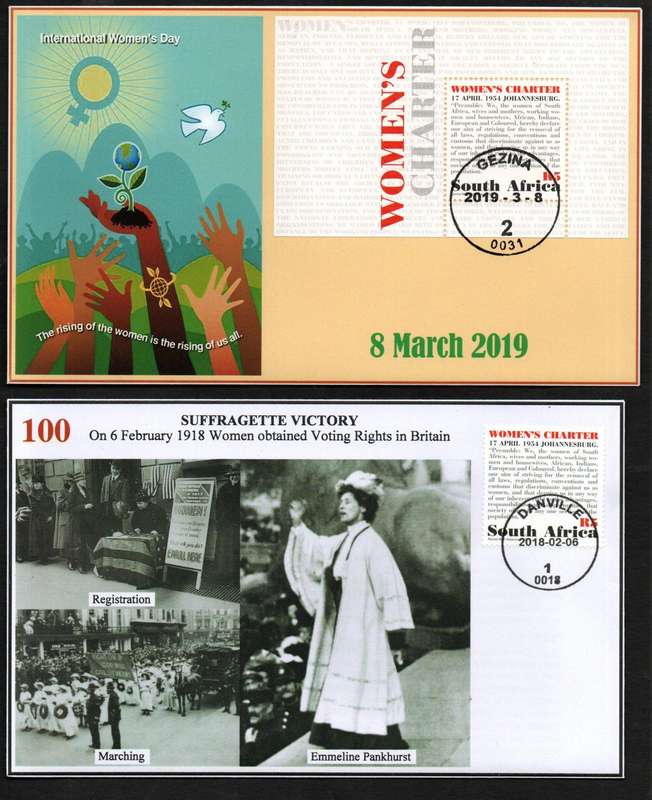 RSA clearance of (x6) privately made covers - as per scans - great items.