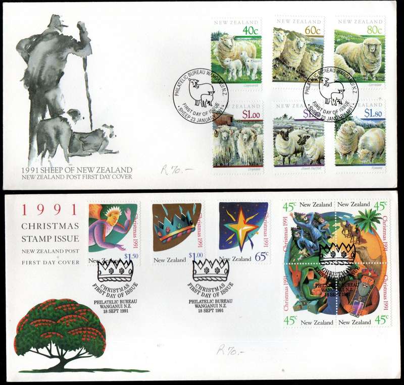 New Zealand selection of (x15) first day covers - as per scans - great lot