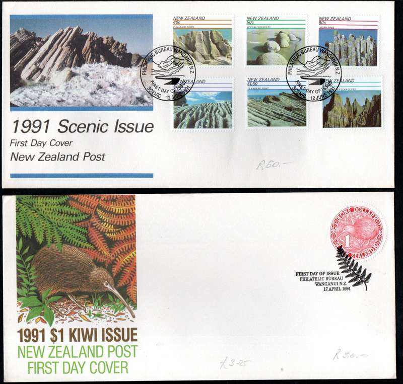 New Zealand selection of (x15) first day covers - as per scans - great lot