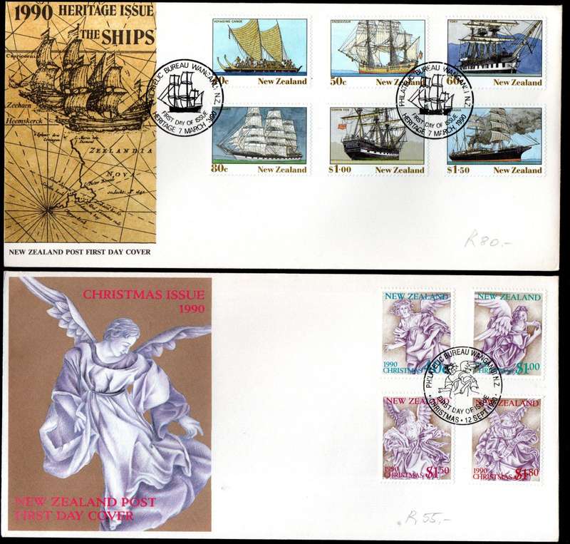 New Zealand selection of (x15) first day covers - as per scans - great lot