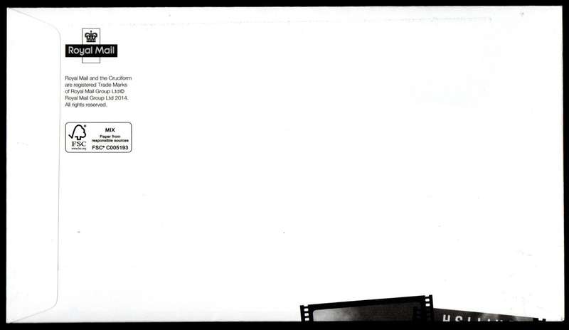 GB 2014 Great British films first day covers (x2) (Tallents House)  CV GBP 15.