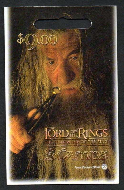 New Zealand 2001 Lord of The Rings Fellowship of The Ring stamp booklet mint - as per scans.