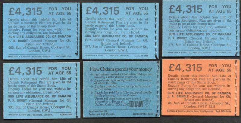 GB selection of (x21) mint/complete booklets - as per scans - good value lot.