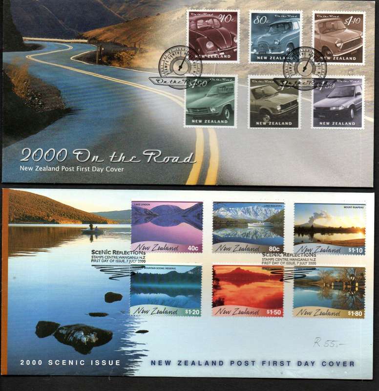 New Zealand selection of (x12) first day covers - as per scans - great lot - good value.