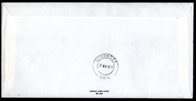 South West Airways/Namib Air clearance of (x7) flight covers  as per scans.