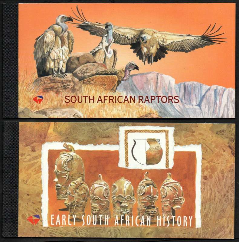 RSA selection of (x2) mint and complete souvenir booklets - total CV R680.