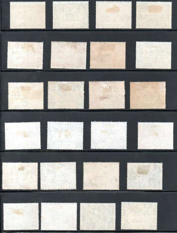 Commonwealth 1949 75th ann of UPU selection of mint/used singles - not complete - condition mixed.