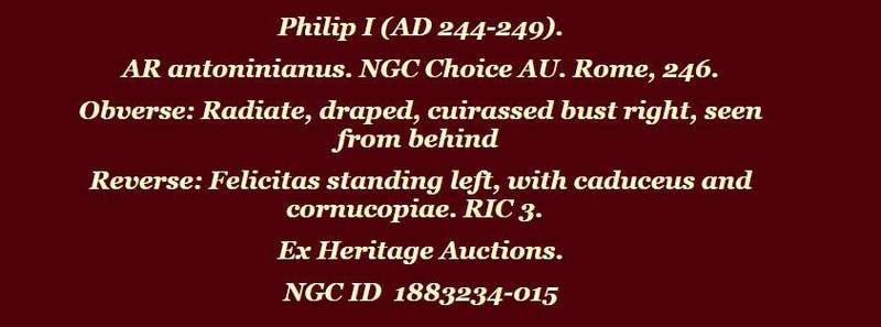 Philip I (AD 244-249). AR antoninianus. NGC Choice AU. Rome