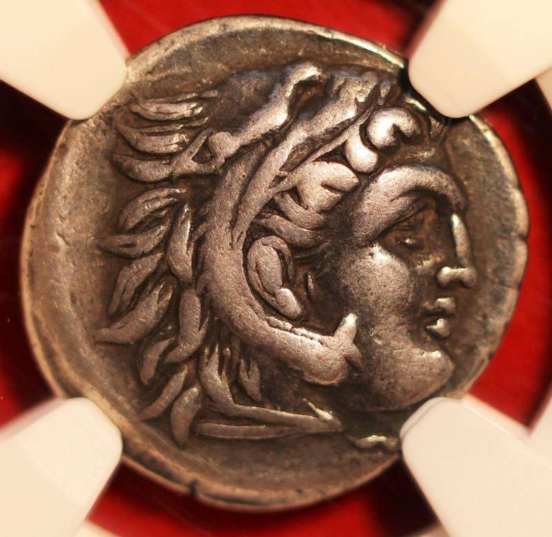 AR Drachm NGC Certified VF Alexander III Kings of Macedon