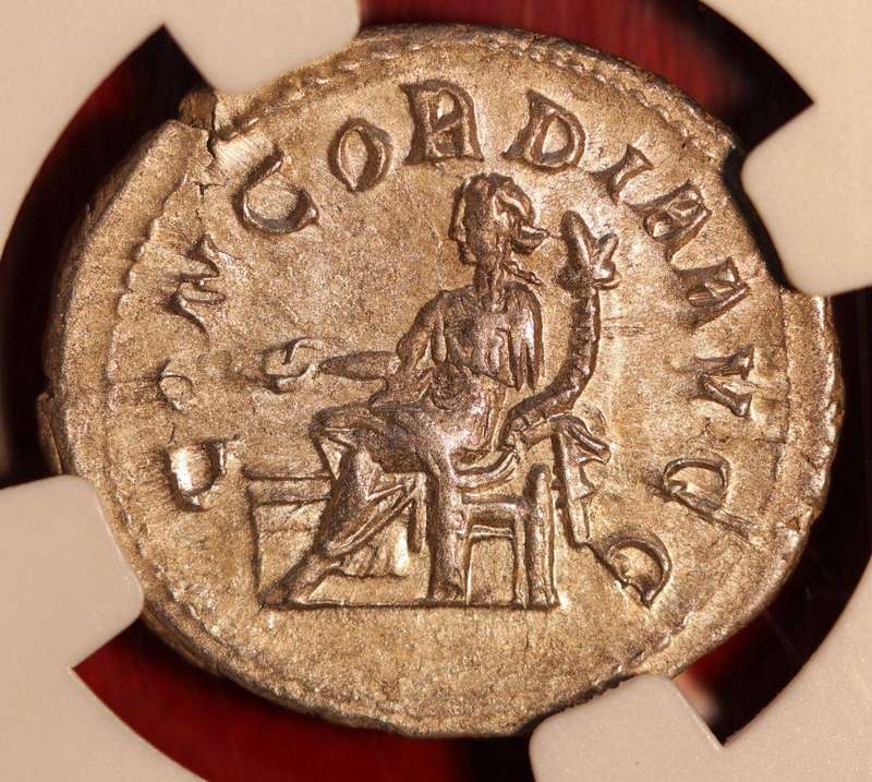 AR Antoninianus, NGC Certified AU Otacillia Severa