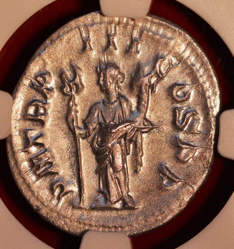 Philip I (AD 244-249). AR antoninianus. NGC Choice AU. Rome