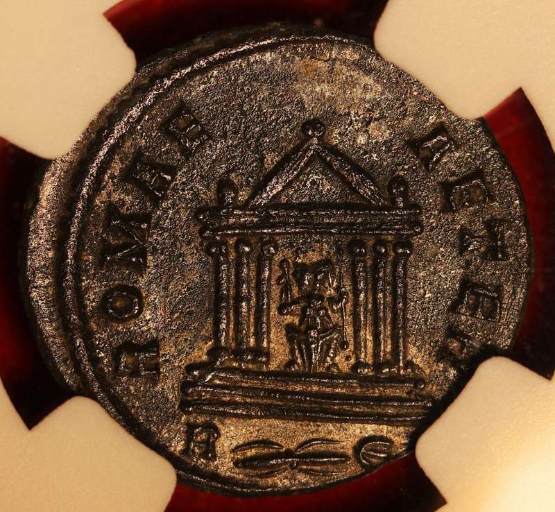 BI Antoninianus Probus BI NGC CH AU Certified Silvering