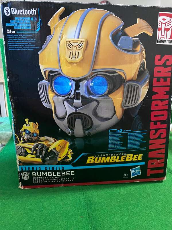 TRANSFORMERS BUMBLEBEE BLUETOOTH SPEAKER HELMET
