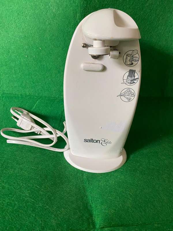 SALTON ELITE ELECTRIC CAN OPENER (LIKE NEW)