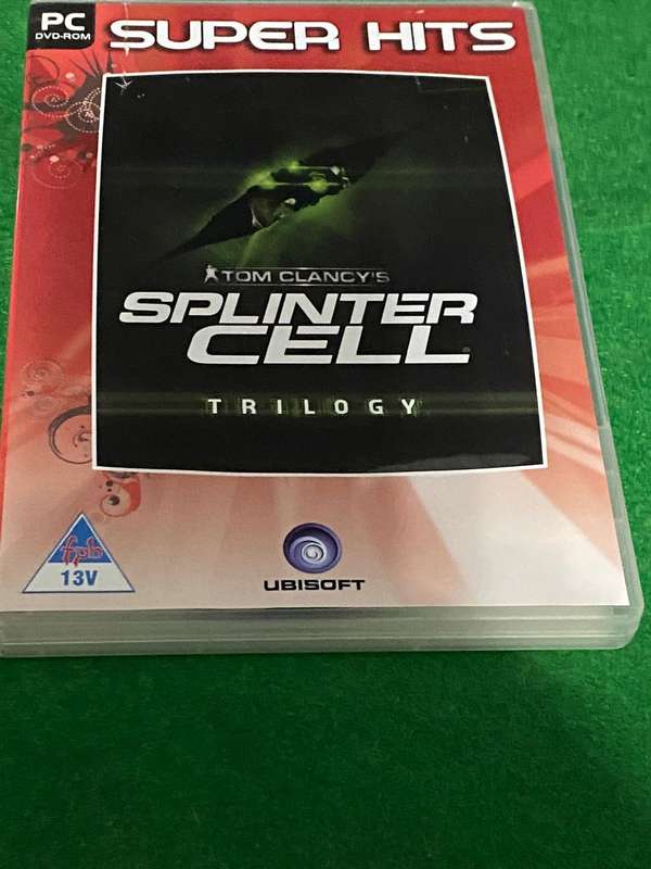 Splinter Cell PC Game 3 discs