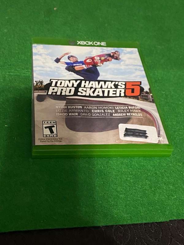 Tony Hawk Pro Skater X box 0ne game