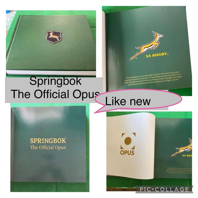 THE OFFICIAL SPRINGBOK OPUS COFFEE TABLE BOOK