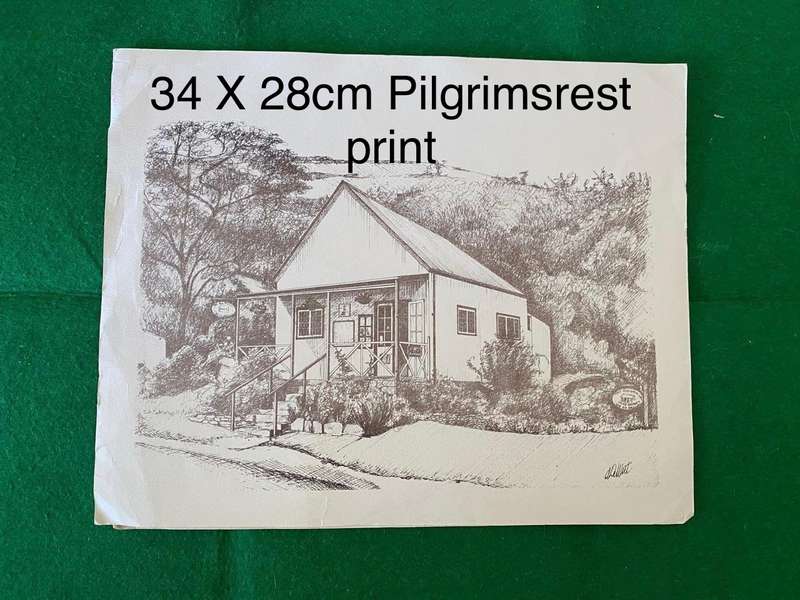 PRINT OF HOUSE IN PILGRIMSREST