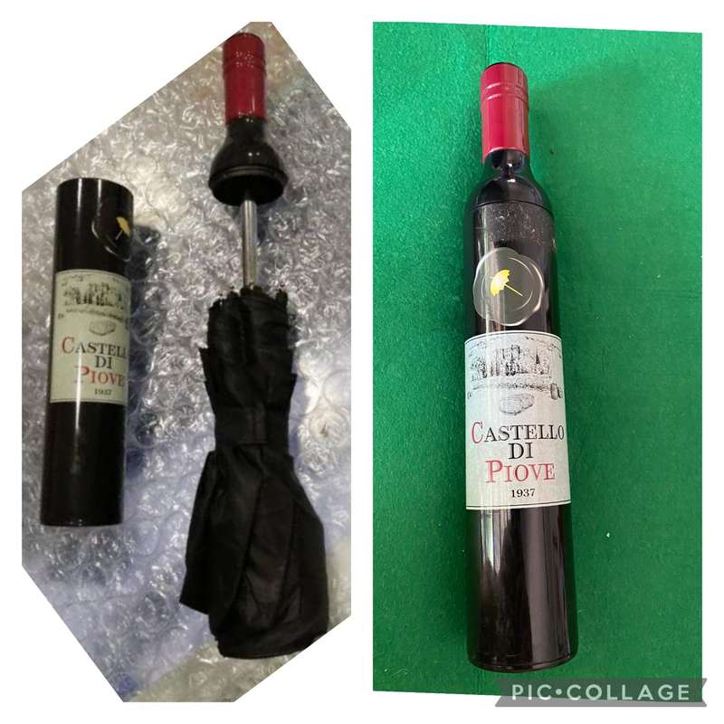 WINE BOTTLE UMBRELLA
