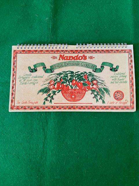 VINTAGE NANDOS RESTAURANT RECIPE BOOK