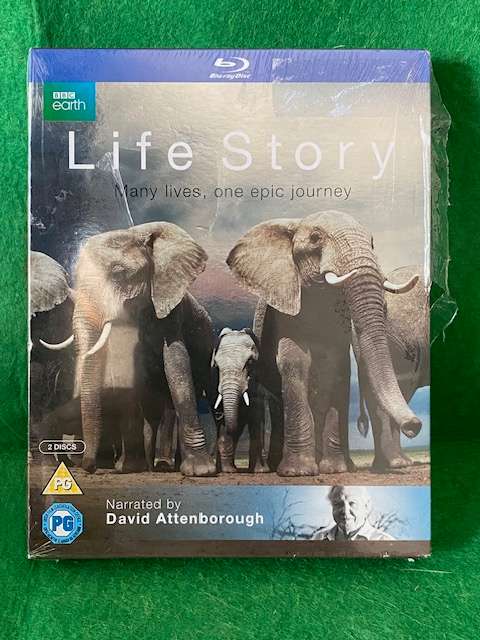 ELEPHANT LIFE STORY BLU RAY