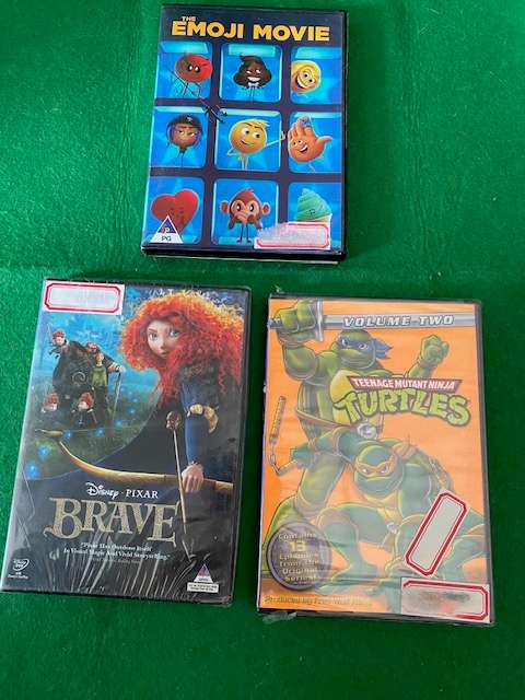 3 X KIDS DVD SET