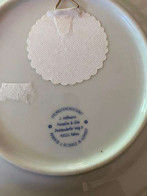 19cm Wall Plate from Neuswhanstein Castle Germany