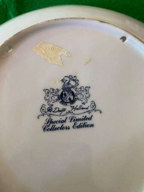21 cm Delft Wall Plate from Holland