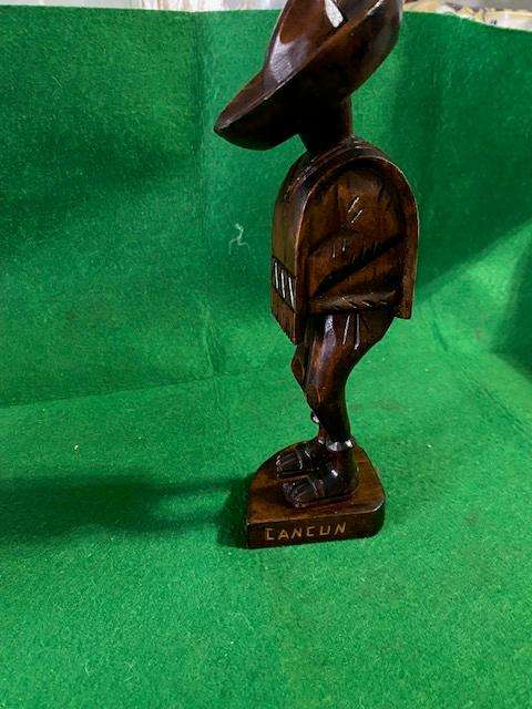 WOODEN MEXICAN ORNAMENT BOUGHT IN CANCUN