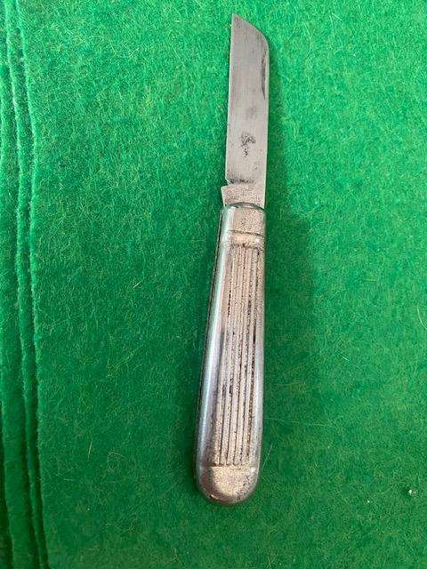 VINTAGE STAINLESS STEEL RICHARDS SHEFFIELD POCKET KNIFE
