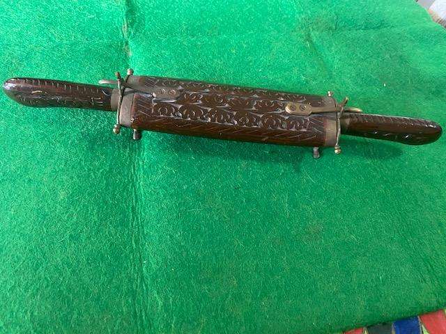 VINTAGE INDIAN CARVING SET
