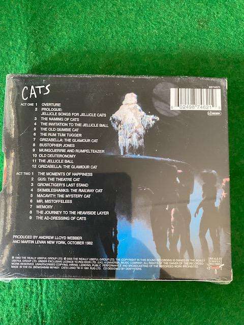 COMPLETE BROADWAY CAST RECORDINGS CATS THE MUSICAL