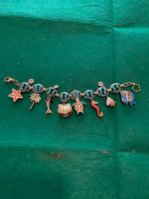 LAUREN G ADAMS EAU DE CHARM BRACELET