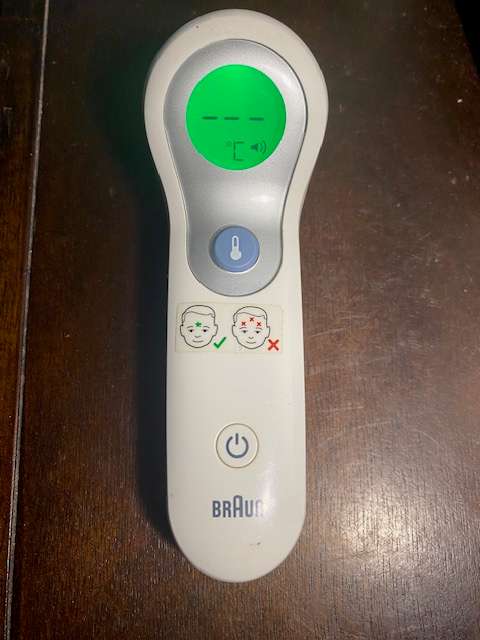 BRAUN NTF 3000 DIGITAL THERMOMETER