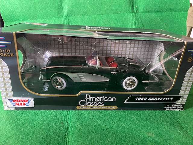 1958 CORVETTE CLASSIC COLLECTABLE TOY CAR