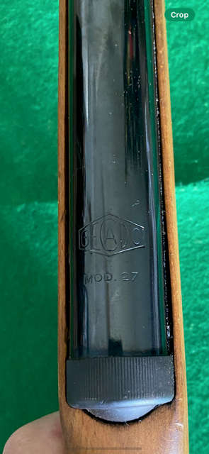 AIR RIFLE GECADO MOD 27 .177  NEVER USED MADE IN GERMANY