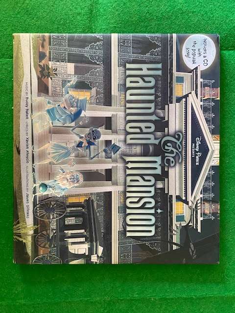 HAUNTED MANSION BOOK AND CD WITH POPULAR SONGS